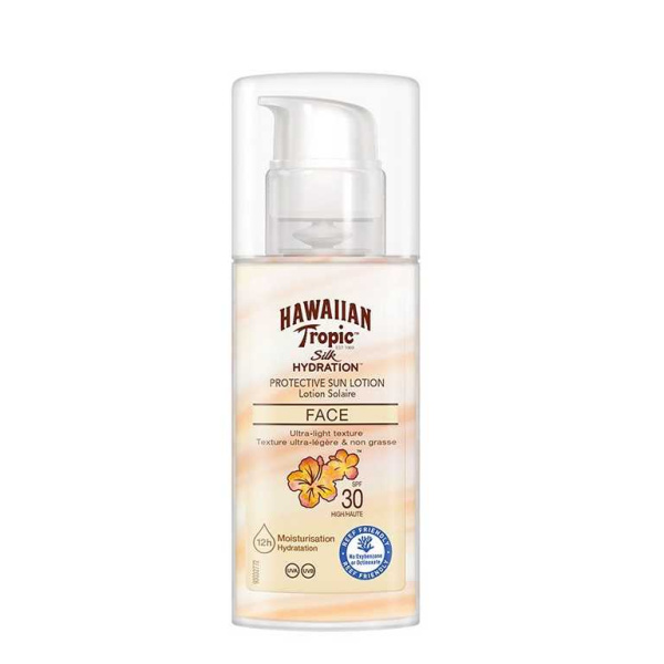 Hawaiian Tropic Silk Hydration Airsoft, Face 50 ml mit LSF 30, Y300752610 Kart. = 12 Dosen