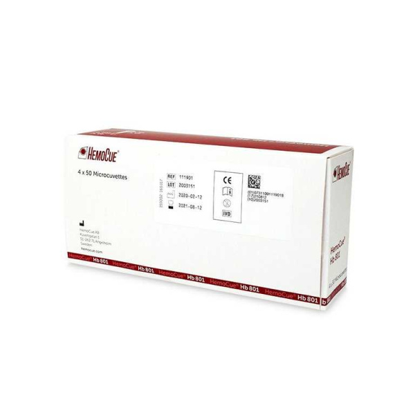 HemoCue Hb 801 Microküvetten 4 x 50 Stück
