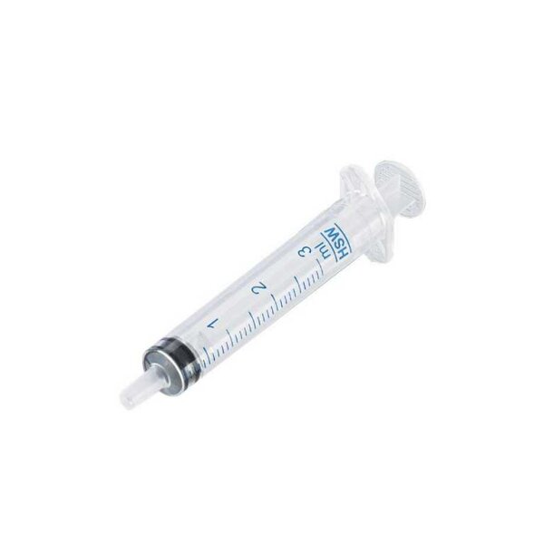 HENKE-JECT Einmal-Spritzen 3 ml, 3-tlg., steril VE = 100 Stück