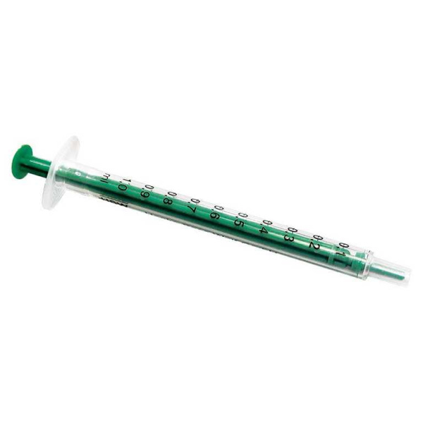 HENKE-JECT Insulinspritzen 1 ml, U-100,2-tlg. steril 100 Stück VE/UK = 18 Pack