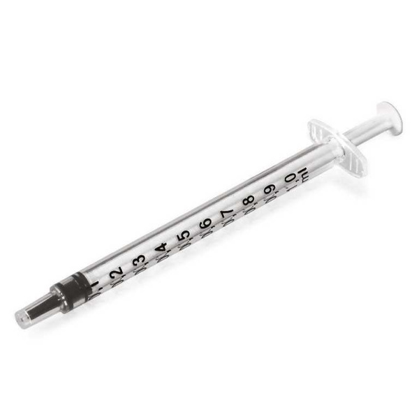 HENKE-JECT Tuberkulinspritzen LDS 1 ml 3-tlg., mit Spardorn, steril 100 Stück