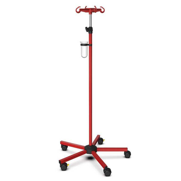 Infusionsständer ratiomed rot RAL 3020