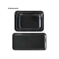Instrumententablett 270 x 210 x 17 mm,flach, schwarz...