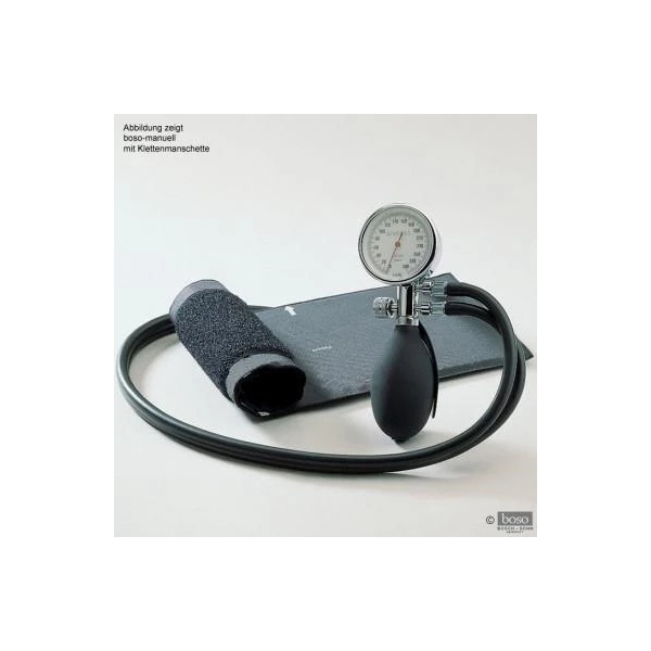 Klettenmanschette f&uuml;r Kinder, schwarz, Doppelschlauch