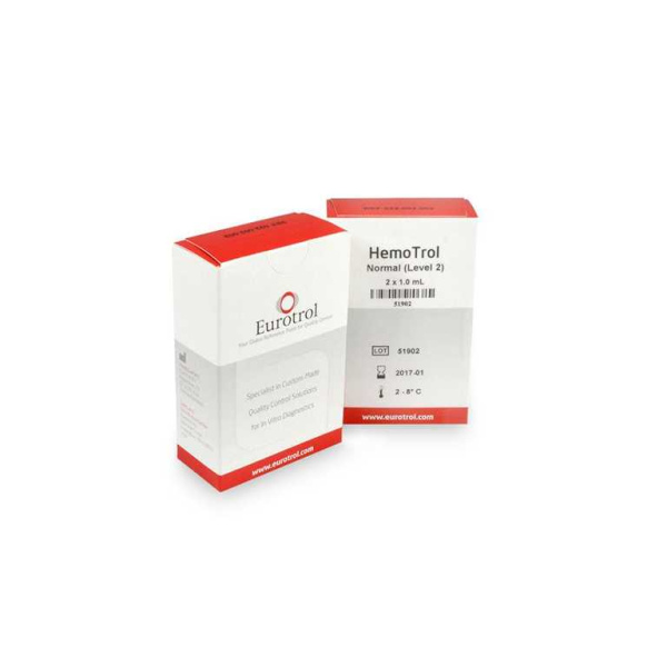 Kontrollhämolysat HemoTrol normal 2 x 1 ml Kontrolllösung **Kühlware**