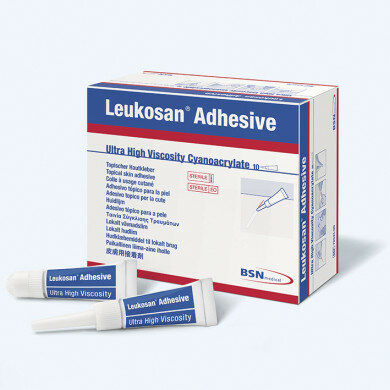 Leukosan Adhesive Hautkleber Dosiertuben mit 2 Applikatoren 036ml VE = 10 Stück