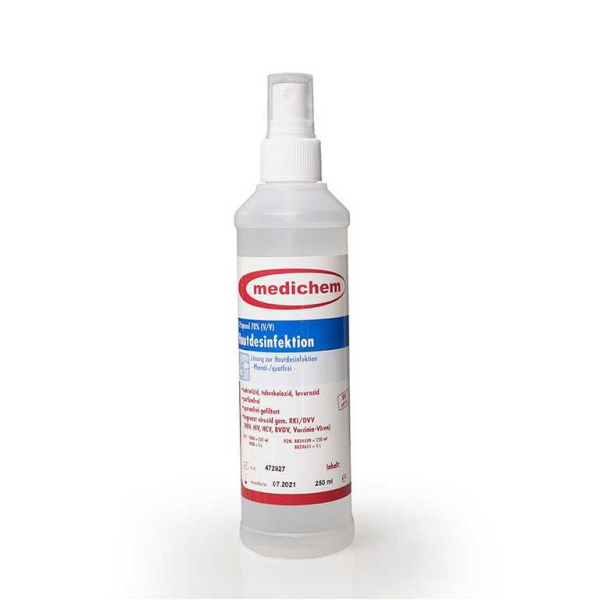 medichem Hautdesinfektion 250 ml-Sprühflasche