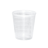 Medizinbecher transparent VE = 80 Stück