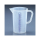 Messkanne 1000 ml, opak transparent