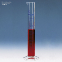 Messzylinder, hohe Form, PP, 25 ml : 0,5 ml, erhabene...