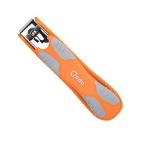 Nagelknipser PopArt, orange,mit Softtouch-Nagelfang