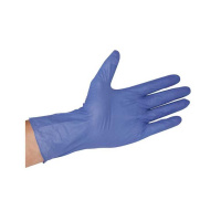 Nitril U.-Handschuhe blau, 30 cm lang,Gr. L unsteril...