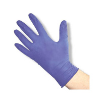 Nitril U.-Handschuhe saphir,Gr. XL unsteril puderfrei 100...