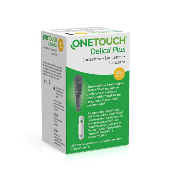 OneTouch Delica Plus Nadellanzetten 200 Stück