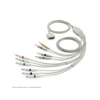 Patientenkabel, 10 Ableitungen, 1 m,IEC Banane, für...