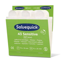 Salvequick Sensitive Pflaster Refill 43 Strips
