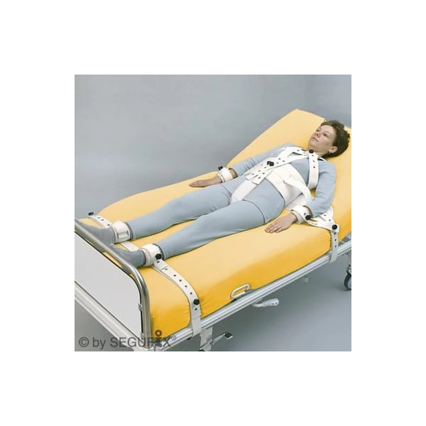 SEGUFIX-Komplett mit Schrittgurt robust Gr. M mit Magnetschloss-System schwarz