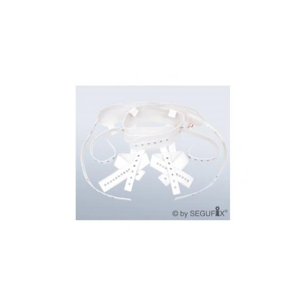 SEGUFIX-Standard mit Schrittgurt Gr. M lange Befestigungsgurte