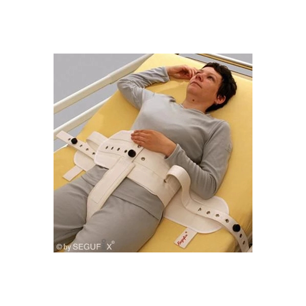 SEGUFIX-Standard mit Schrittgurt Gr. M mit Magnetschloss-System schwarz