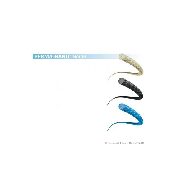 Seide DS 13 4/0=1,5 schwarz Nahtmaterial Fadenl&auml;nge 45 cm VE = 24 St&uuml;ck