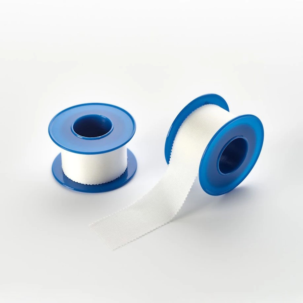 S&Ouml;HNGEN-Silk Heftpflaster ca. 5 m x 1,25 cm mit Schutzring