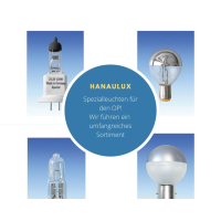 Speziallampe f&uuml;r Hanaulux OP-Leuchte 22,8 V/40 W, H...