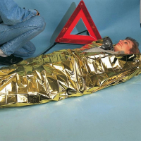 Super-SIRIUS-Extra Rettungsdecke silber-gr&uuml;n ca. 200...