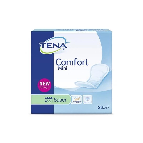 TENA Comfort Mini Super lindgr&uuml;n, Inkontinenzeinlagen VE = 6x30 St&uuml;ck