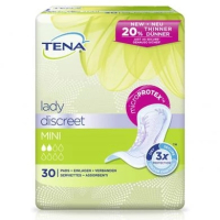 TENA Lady Discreet Mini Plus, Inkontinenzeinlagen VE =...