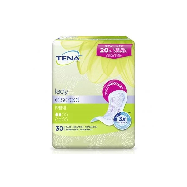 TENA Lady Discreet Normal, Inkontinenzeinlagen VE = 12x24 St&uuml;ck