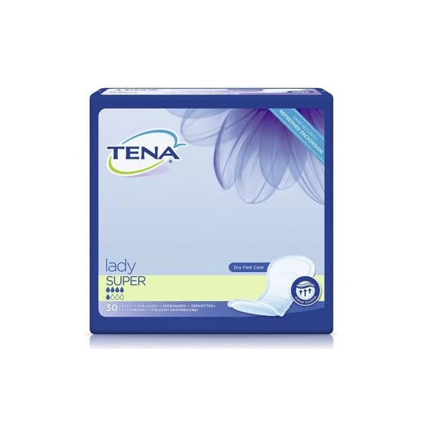 TENA Lady Super, Inkontinenzeinlagen VE = 6x30 St&uuml;ck