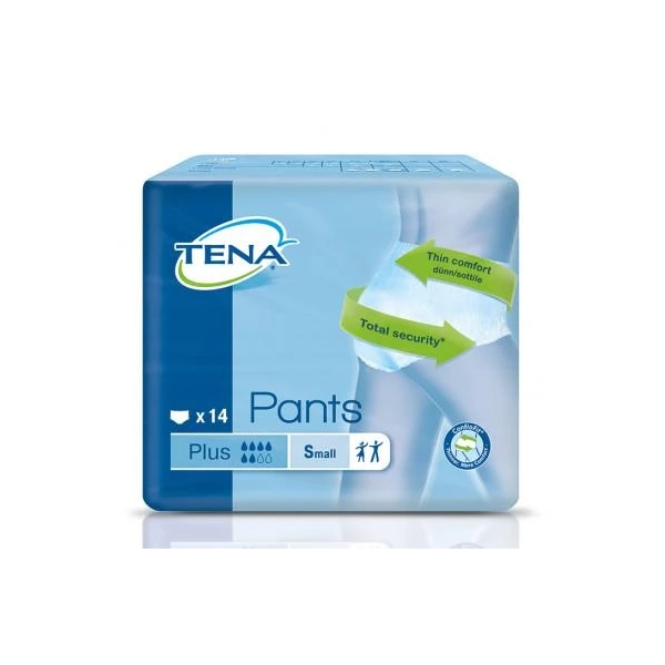 TENA Pants Plus S Einweghosen blau VE = 4x14 St&uuml;ck 792491