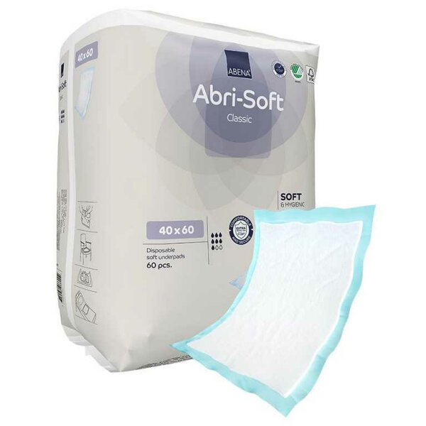 Abri-Soft Classic Krankenunterlagen, 40 x 60 cm VE = 60 Stück