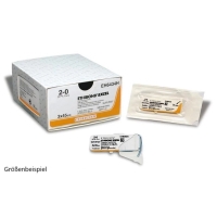 Surgilon, Black, C-16, USP 0, Metric 3,5, 75cm, 36