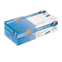 Nitril Handschuhe Format Blau unsteril Gr&ouml;&szlig;e S