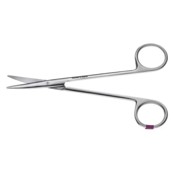 Schere Toennis-Adson Noir, gebogen, 175mm