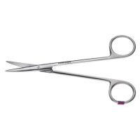 Schere Toennis-Adson Noir, gebogen, 175mm