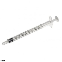 TBC Spritze 1ml, 100 3tlg, Luer, o. Kan&uuml;le