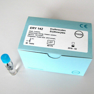 Erythrocyten-Miniküvetten 40 Teststreifen