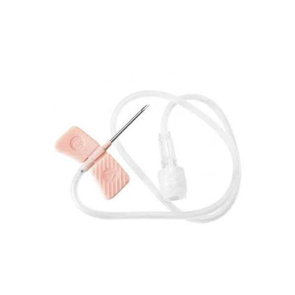 ECOFLO-Perfusionsbestecke 18 G, -ausser Handel-Alternative: DIS 47018 rosa, 1,20 x 19 mm VE = 100 Stück