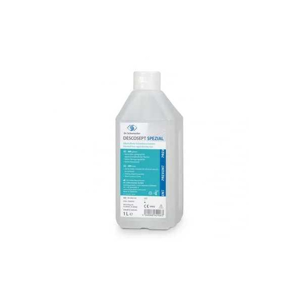 Descosept Spezial 1 Liter Flächenschnelldesinfektion DescoflexflascheUK = 10 Fl.* nur für den professionellen Gebrauch *