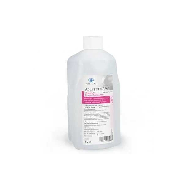 Aseptoderm farblos 1 Liter Descoflexflasche Hautdesinfektion