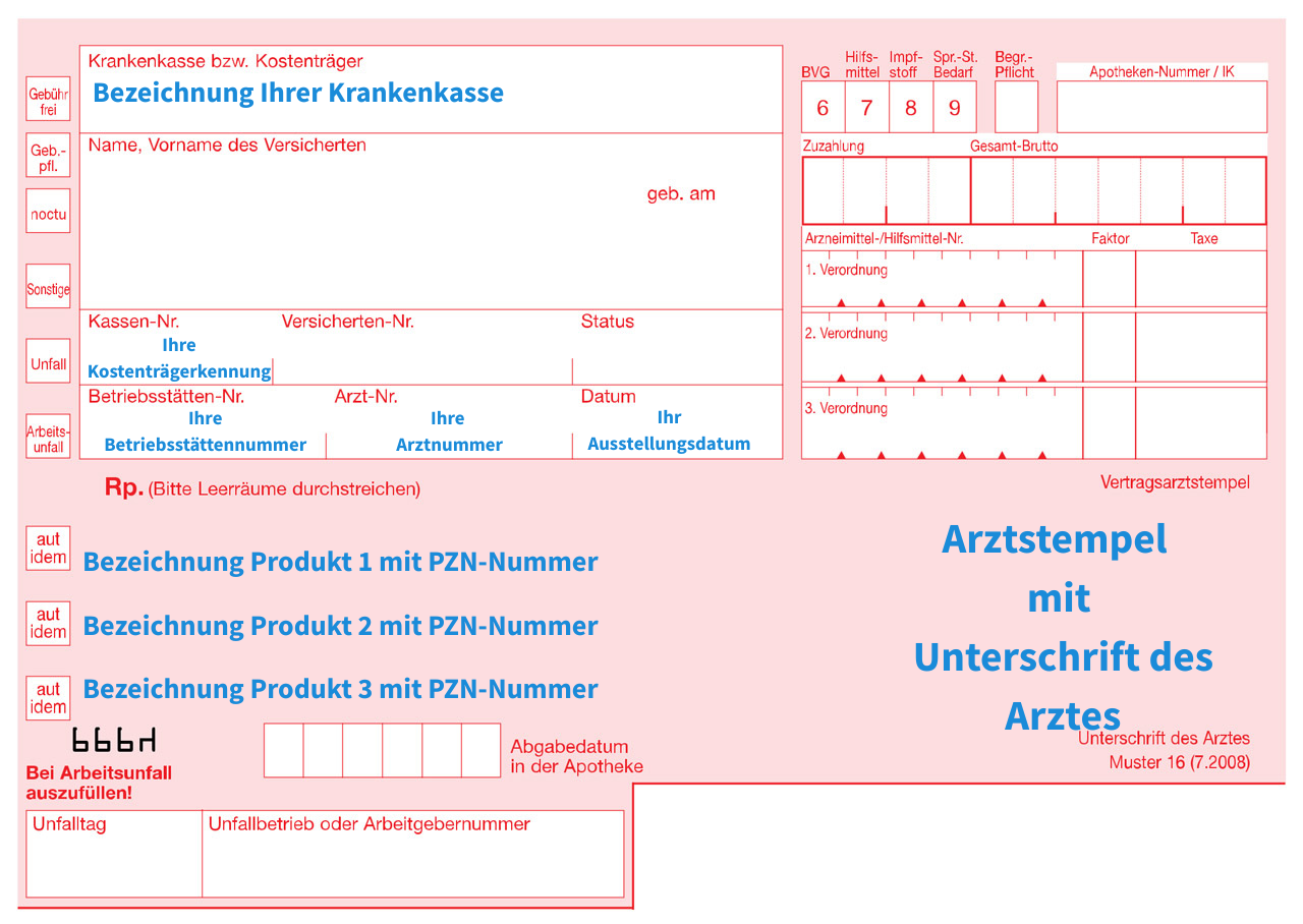 Sprechstundenbedarf abrechnen